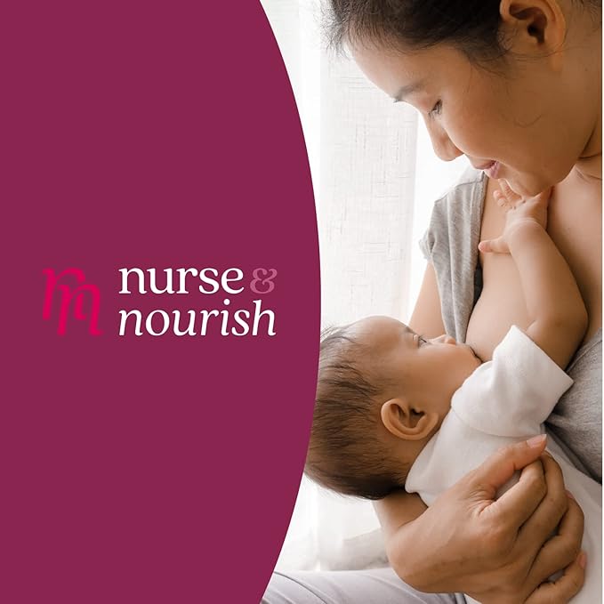 Nurse & Nourish 8-Pack Hydrogel Pads for Breastfeeding Soreness Support - Reusable, Easy-Apply Adjustable Soothing Gel - Nipple Shields for Breastfeeding Newborn