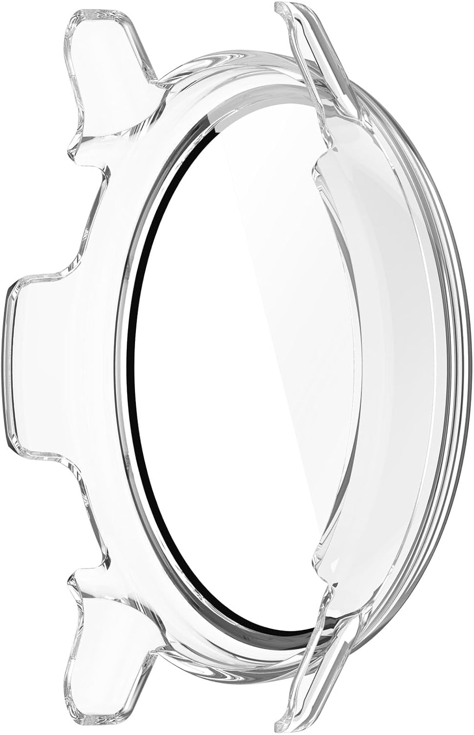 Garmin Vivoactive 5 Case Cover, Waterproof Full Cover with Built-in HD Tempered Glass Screen Protector (Clear)