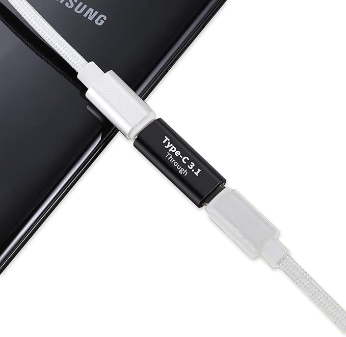 (5Packs USB C Full Function Adapter,USB3.1 Support 10GBbps Rate,USB C Phone/Laptop Charging Port Converter, 5V,3.3A