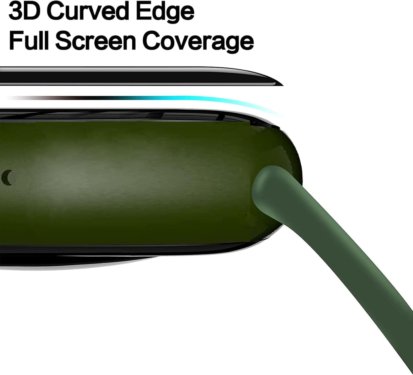 Lamshaw [3 Pack] Full Coverage PET Screen Protector for Digeehot H39r Smartwatch, Compatible with MgaoLo H39R