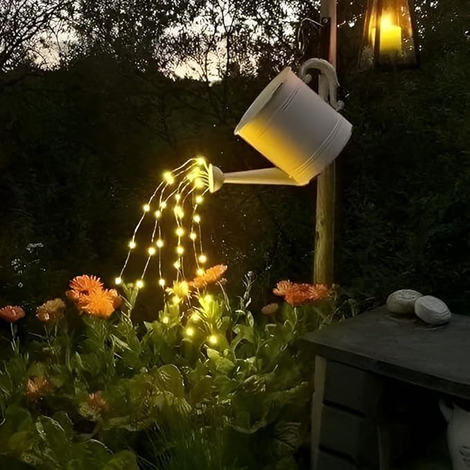 Magicnight Solar Mini Teeny Tiny Lights,Starry String Light for Garden Fairy,Tree,Railing,Arbor,Fence,16 Feet 50LEDs,2 Pack,Warm White