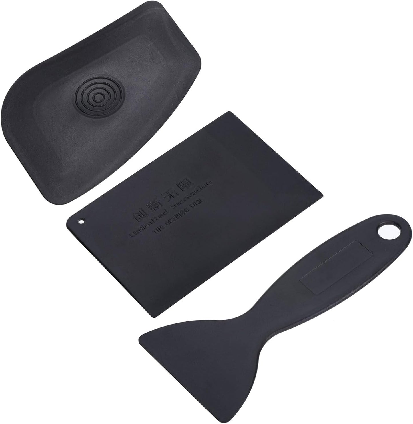 MECCANIXITY 4 in 1 Flexible Pry Opening Tool Kit for LCD Screen Mobile Phone Repair, Black 1set