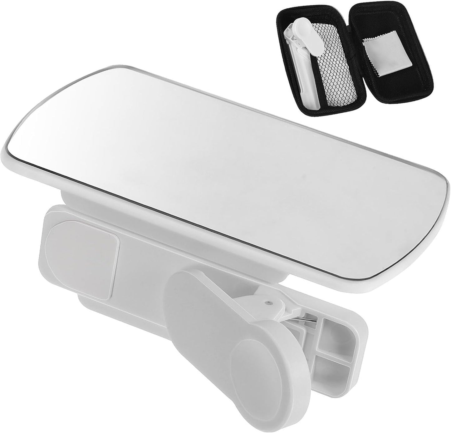Gatuida Smartphone Camera Mirror Reflection Clip Kit, 2PCS Adjustable Phone Camera Mirror Kit for Photography