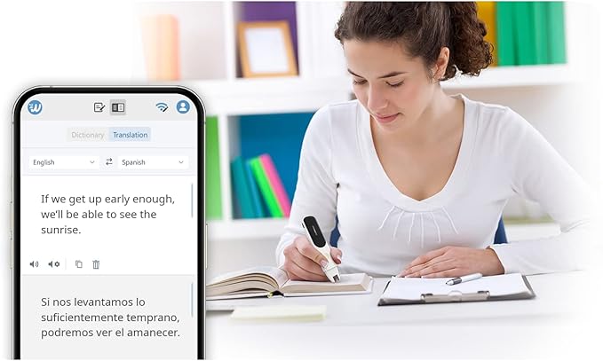 PenPower WorldPenScan Wi-Fi | OCR Pen Scanner | Reader Mode | Text to Speech for Dyslexia | Windows, Mac, Chromebook, iOS & Android