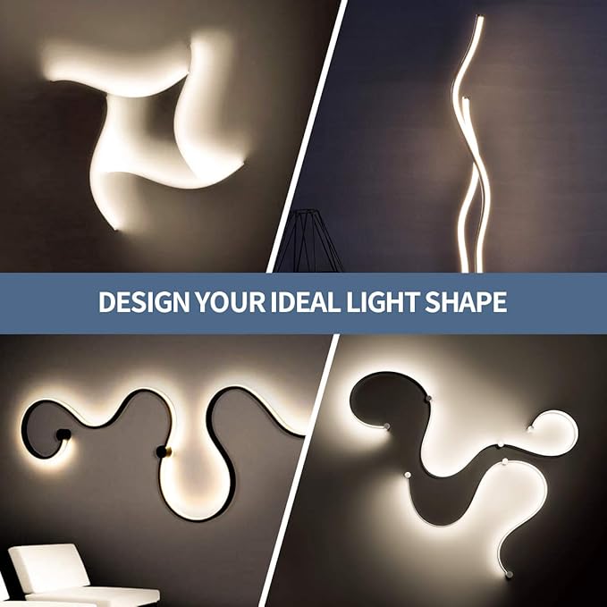 Led Strip Lights 50.5ft Warm White Dimmable Led Light Strip Flexible Rope Lights Kits with 24v Etl Power Supply, Adhesive Clips, Dimmer Switch and Connectors for Indoor Decor