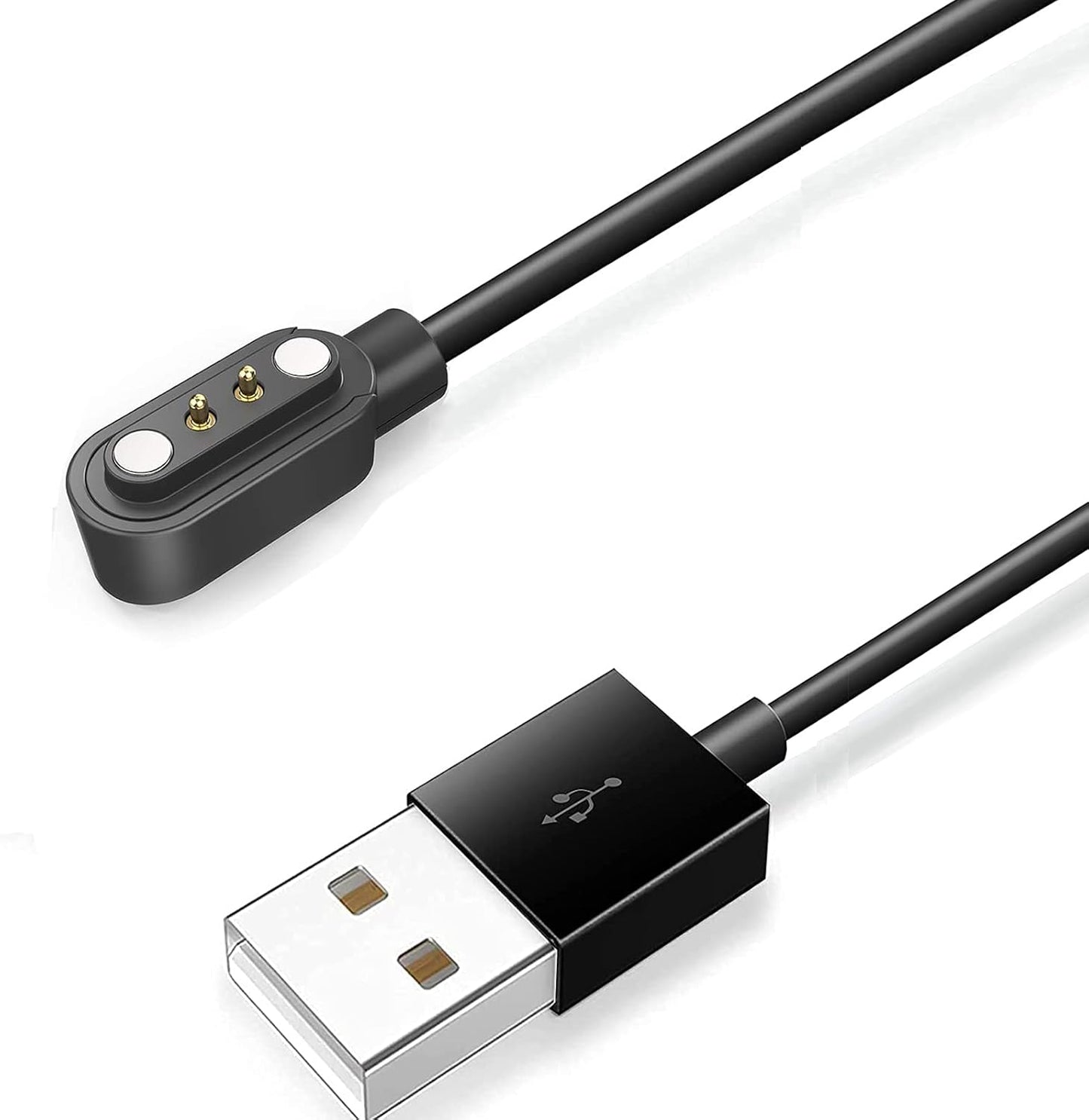 Pupuskyer Smartwatch Charger, Lamshaw Magnetic USB Charging Cable Replacement for 1.69'' P25 Smartwatch (2