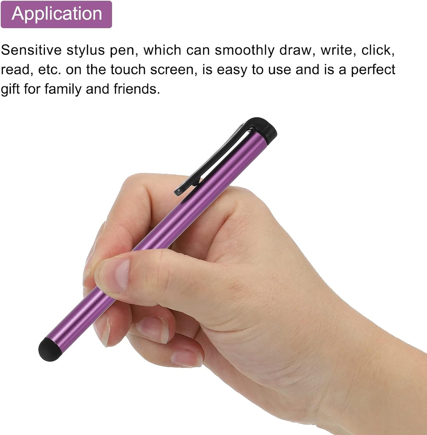 MECCANIXITY 10pcs Stylus Pens for Touch Screens, Universal Capacitive Pencil Sensitivity for Phone Tablet