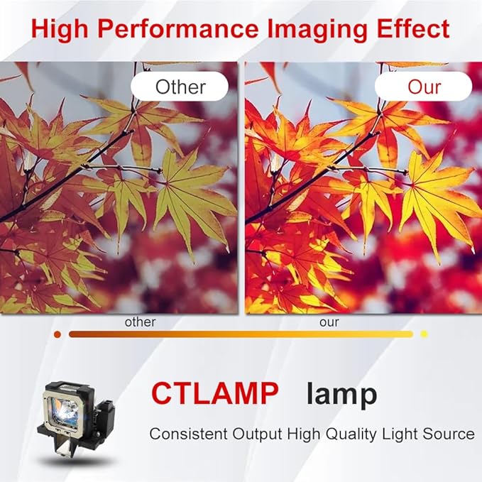A+ Quality PK-L2210U Replacement Projector Lamp Bulb with Housing Compatible with JVC DLA-RS40U DLA-RS50 DLA-RS60 DLA-X3 DLA-X7 DLA-F110 DLA-RS45U DLA-RS55 DLA-RS65 DLA-X30B DLA-X70 DLA-X90