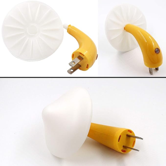 AUSAYE Sensor LED Night Light Plug in Lamp Mushroom Night Light 7-Color Changing Magic Pretty Mushroom-Shaped Night Lights for Adults Kids NightLight