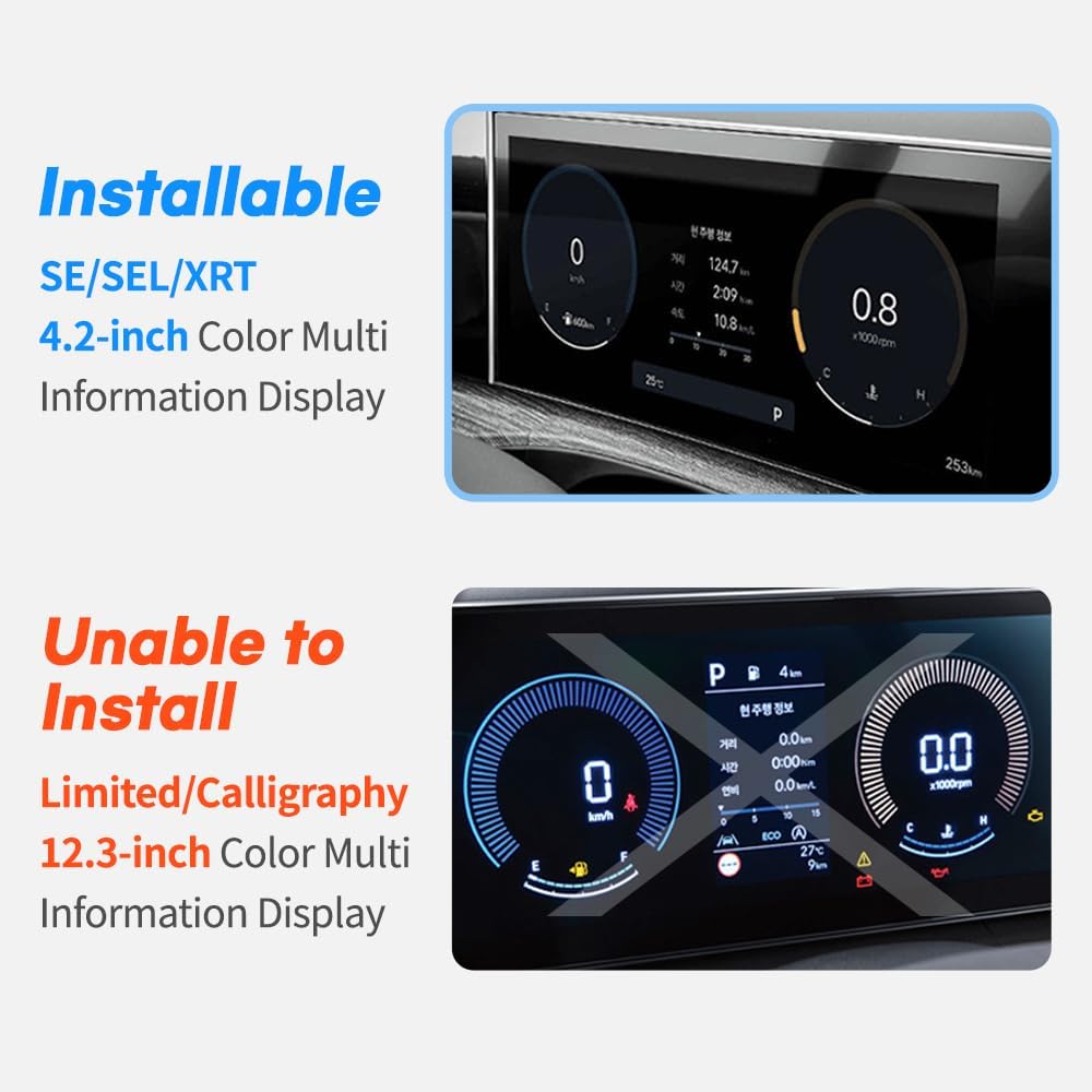 FICS Phone Holder for Hyundai Santafe 2024, Customized Phone Mount and Accessories for Santafe 2024