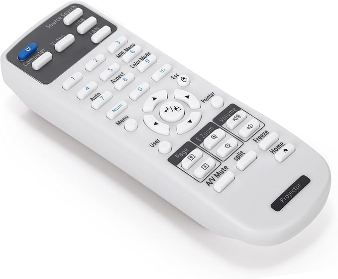 Projector Remote Control 2173589 for Epson BrightLink 675Wi+ 675Wi 680Wi 685Wi+ 685Wi 695Wi+ 695Wi 696Ui 710Ui Home Cinema LS100 PowerLite 670 675W 680 685W 700U Projector Remote Controller