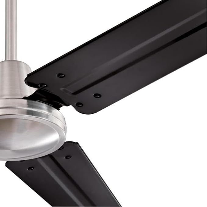 Westinghouse 7800300 Jax Ceiling Fan, 56-Inch, Brushed Nickel Black Blades
