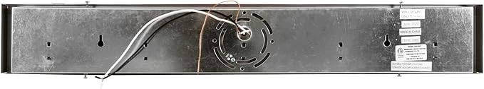 Design House 509653 5-Light Vanity Strip Light Contemporary Dimmable for Bathroom, Bedroom, Makeup Vanity, Polished Chrome