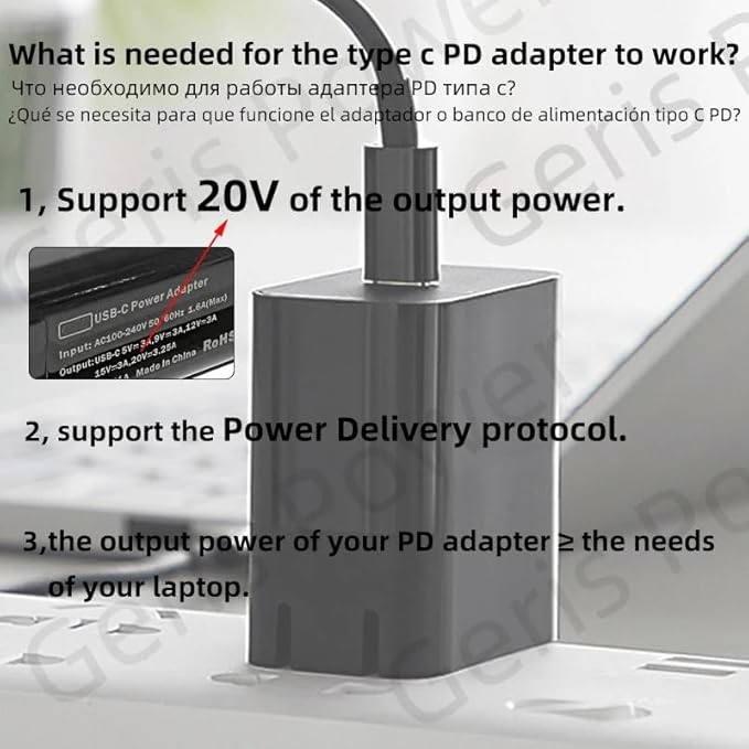 USB C to Slim Laptop Charging Cable Adapter Female Type C to DC Converter 0.8ft 100W PD Power Charger Supply Cord for Asus Vivobook 14 15 F510UA F512JA ZenBook UX330 (4.0 x 1.3mm for Asus)