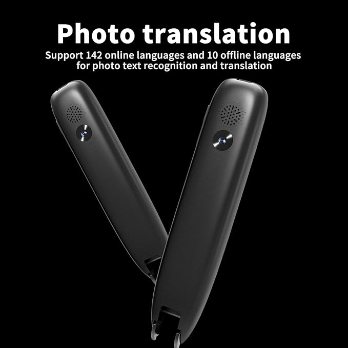 Translation Pen,Translator Pen for Dyslexia,142 Language Scan Reading Pen,Online/Offline/Text to Speech/Photo traductor Pen,Language Learners,Travel, Business People ﻿Pen Scanner