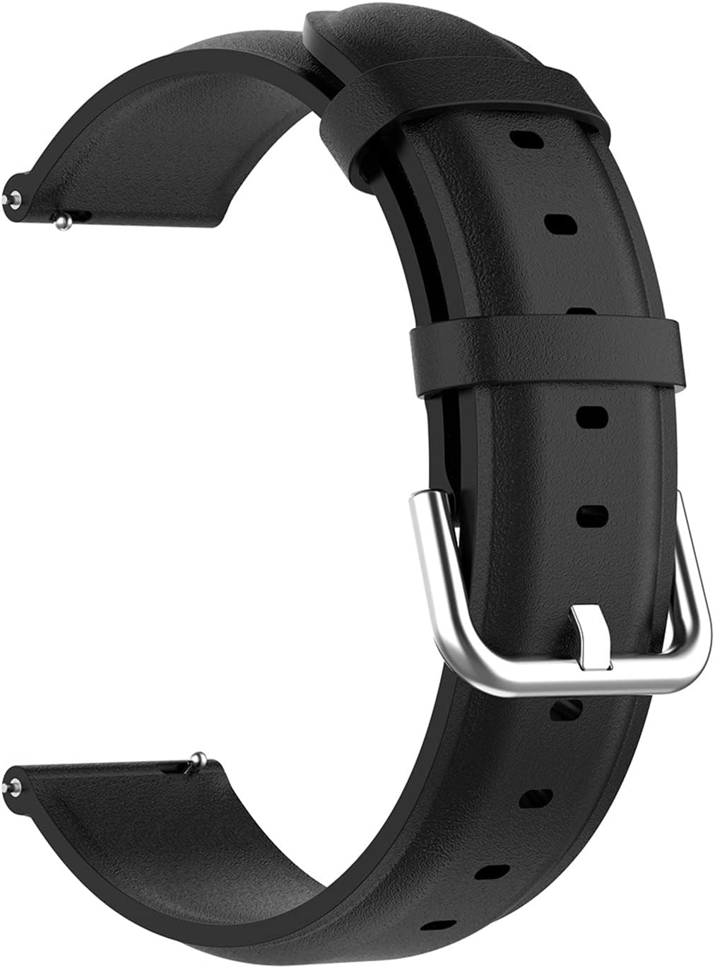 TOOBUR Smart Watch Band, Lamshaw Soft Classic Genuine Leather Replacement Strap for IDW13 1.8" Smart Watch