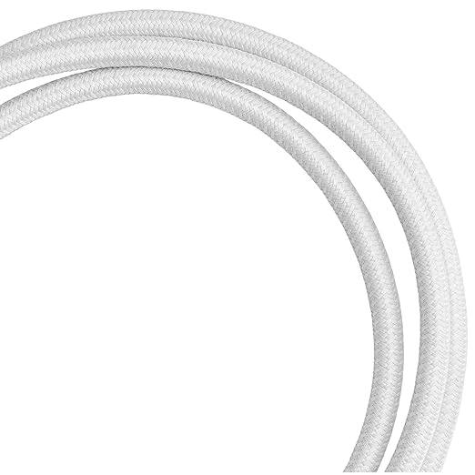 INSIGNIA 7 ft. USB-C Charge-and-Sync Braided Cable, High-Speed 20 Gbps for Laptop, MacBook, PC, Tablet, Smartphone, iPhone - Light Green