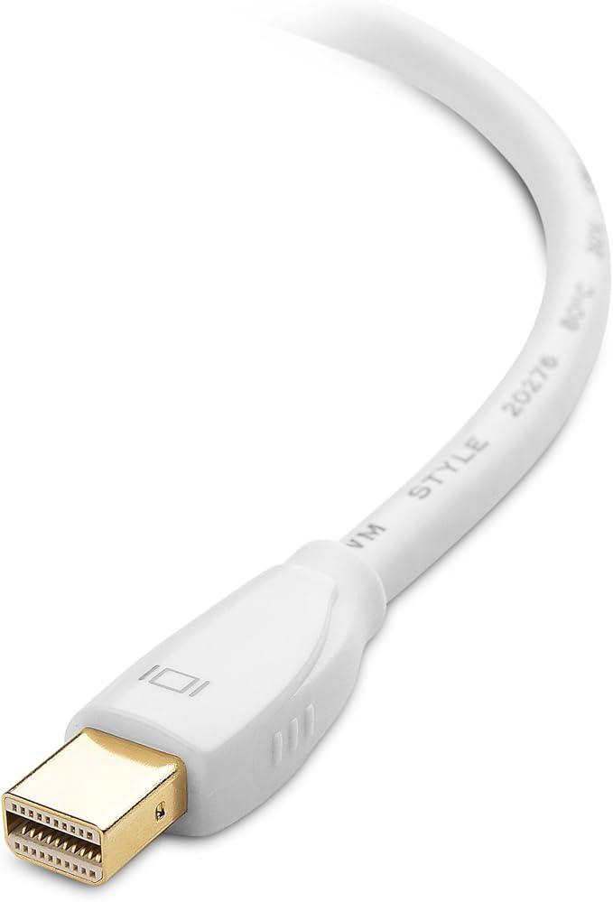 Cable Matters Mini DisplayPort to HDMI Adapter with DisplayPort and DVI 3-in-1 Adapter in White Thunderbolt and Thunderbolt 2 Port Compatible Supporting 4K Resolution via HDMI andDisplayPort