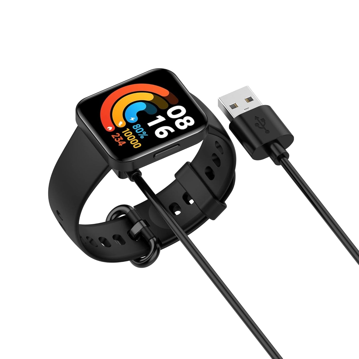 FitTurn Charger for Xiaomi MI Band 8, 3.3ft USB Adapter Charge Cord for Xiaomi MI Poco/lite 2/Redmi Watch