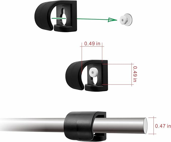 Upgraded Hanging Accessories Backup Set for Yandood Foldable Projection Screen