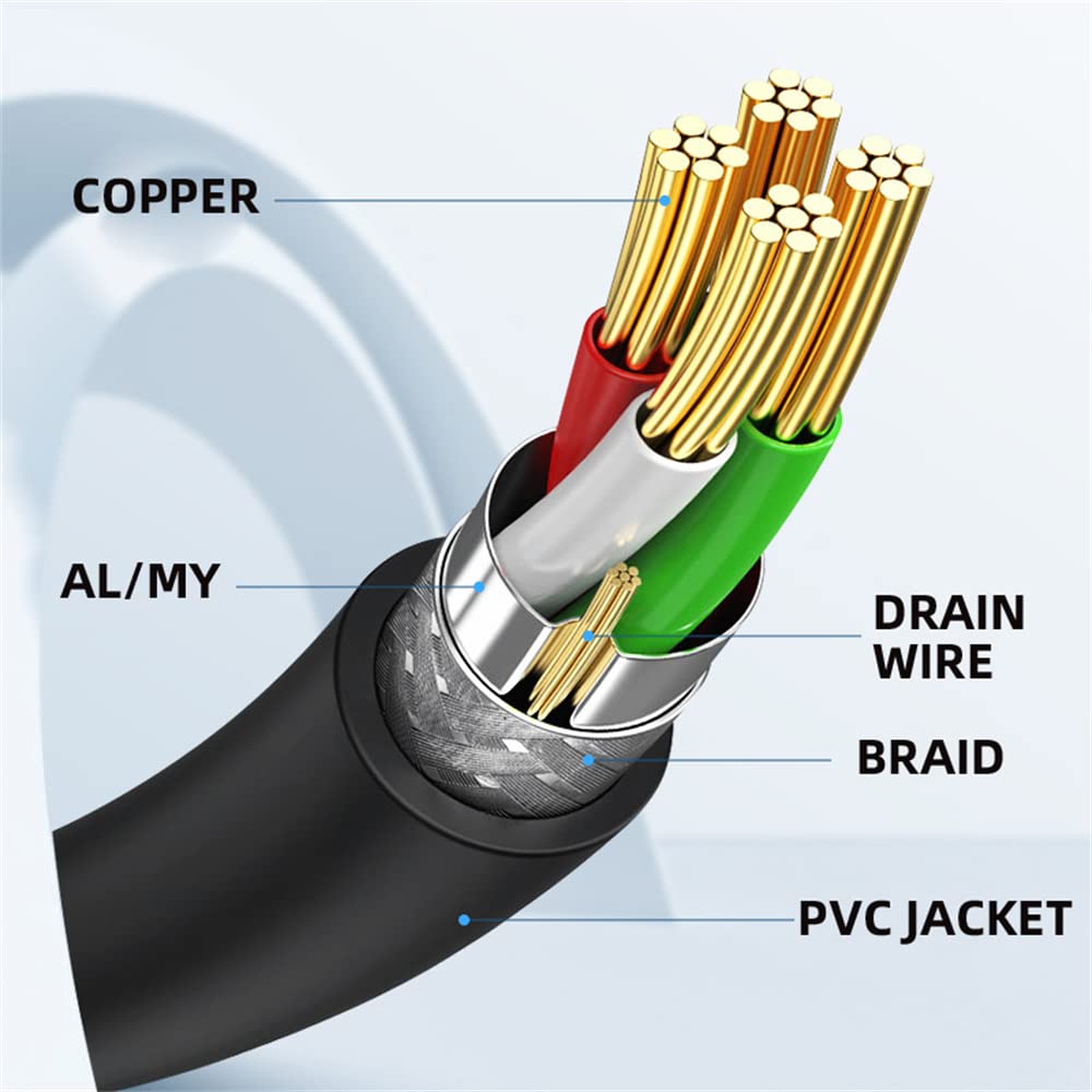 2.0 90 20cm cablecc Type B Male to Female USB Extension Cable Degree Down Angled for Printer Scanner Disk