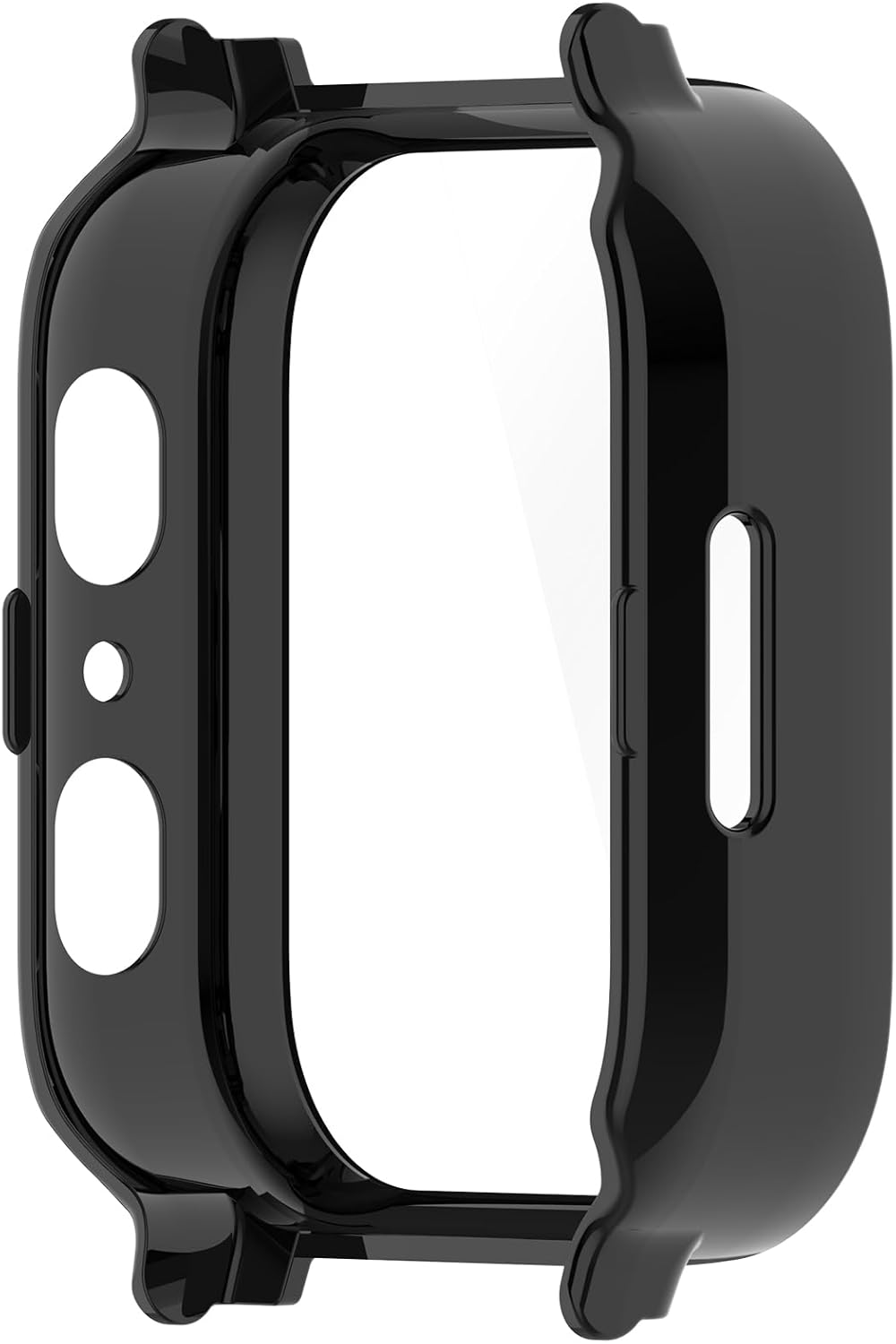 Gabb Watch 3 Case Cover for Kids, Scratch-Resistant Hard PC Protective Case & Tempered Glass Screen Protector (Black)