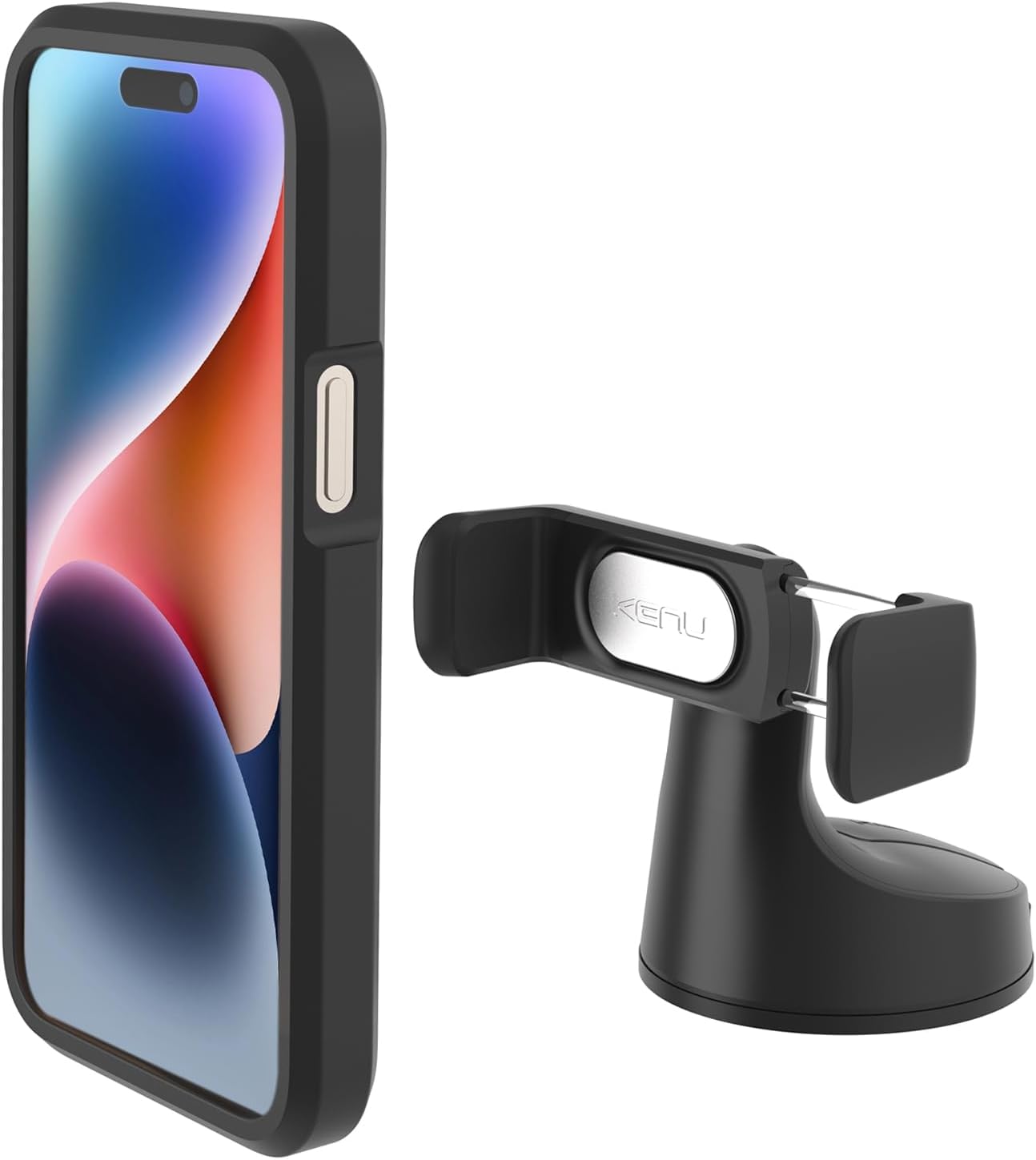 Kenu Airbase Pro Car Phone Mount | for Dashboard and Windshield, Desk Phone Stand, 360 Degree Rotation, Fits Latest