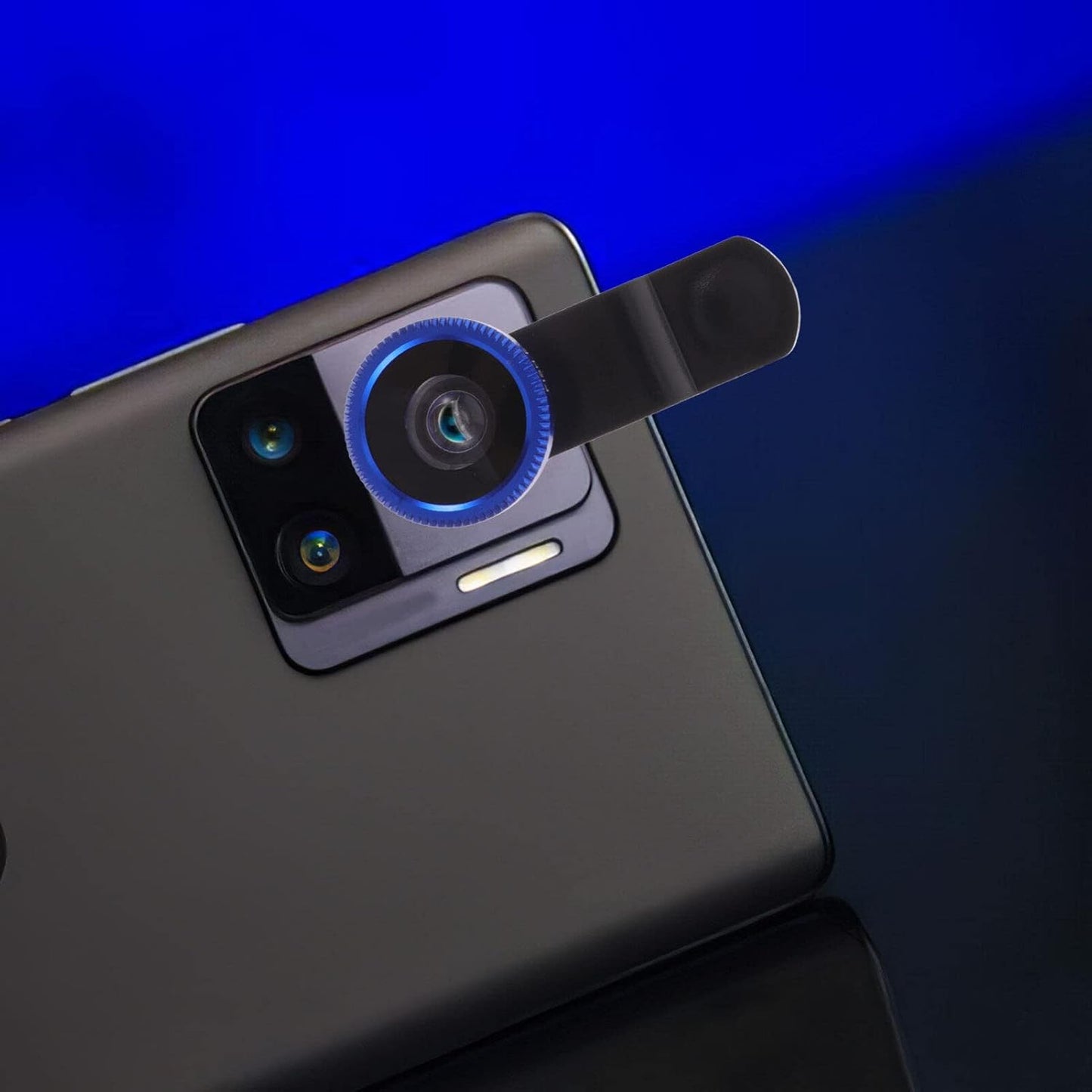 Hemobllo Phone Camera Lens - 3 in 1 Kit, 180° Fish Eye + 0.67X Wide Angle + Macro Lens, Universal Clip