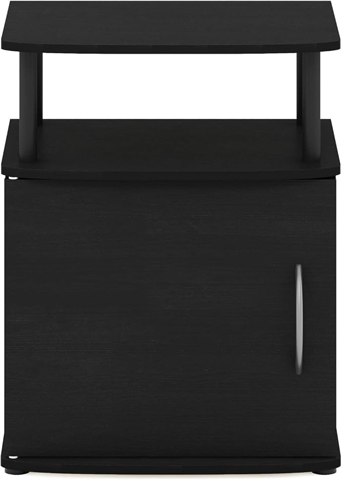 Furinno Jaya End Table, One, Black Wood