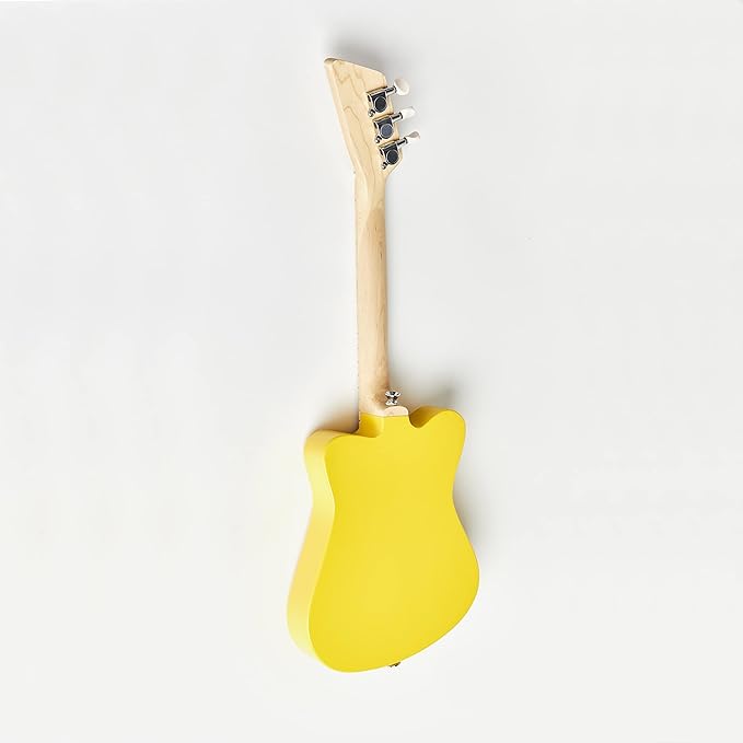 Loog Mini Acoustic kids Guitar for Beginners 3-strings Ages 3+ Learning app and lessons included