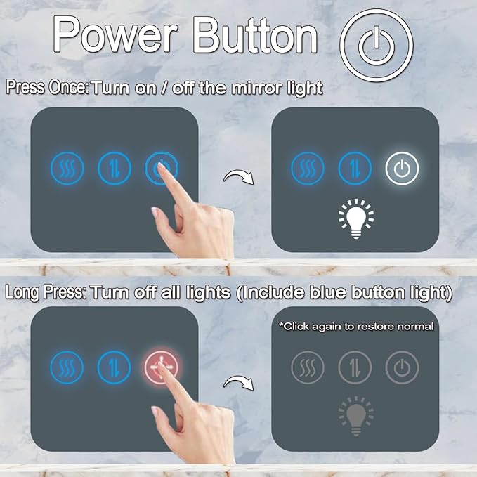 Black Frame Round LED Bathroom Mirror with Lights for Bathroom Wall Black Lighted Vanity Mirrors 24 Inch 3 Color Dimmable Circle Smart Bathroom LED Wall Mirrors Anti Fog Makeup LED Mirrors