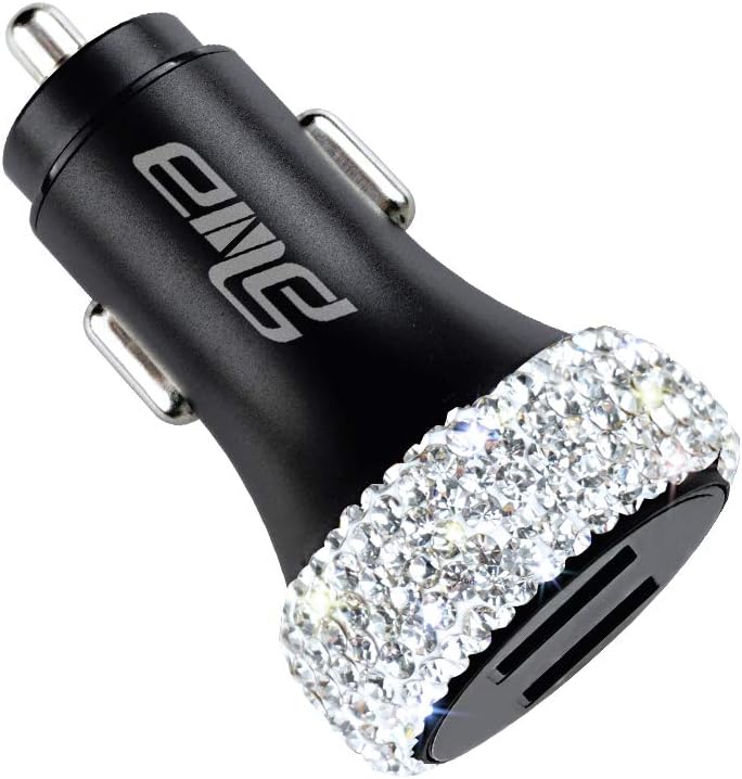 Dual USB Car Charger Quick Charge 3.0 Fast Charging Adapter for iPhone 11/11 Pro/MAX/XS/XR/X/10, iPad, Samsung