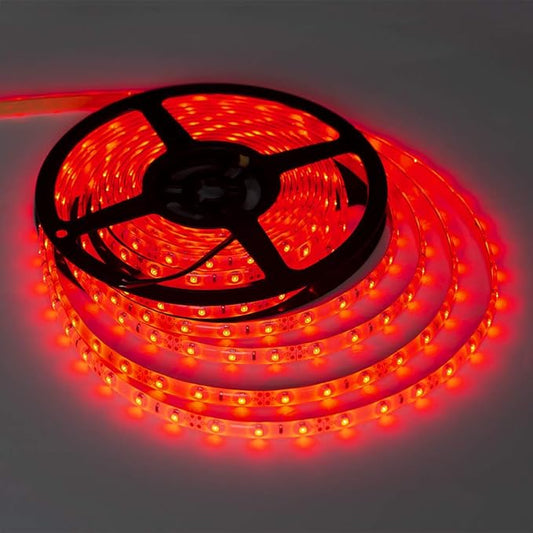 XINKAITE led Strip Lights Waterproof 16.4ft Led Tape Lights 300leds Flexible LED String Light for Boats, Bathroom, and Outdoor Use, Red, Power Supply not Included