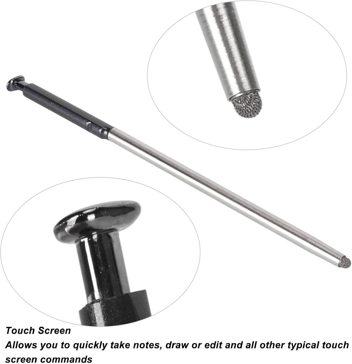 Replacement Stylus Pen for Motorola G Stylus (2021) XT2115, 4G Touch Screen Replacement Pen.