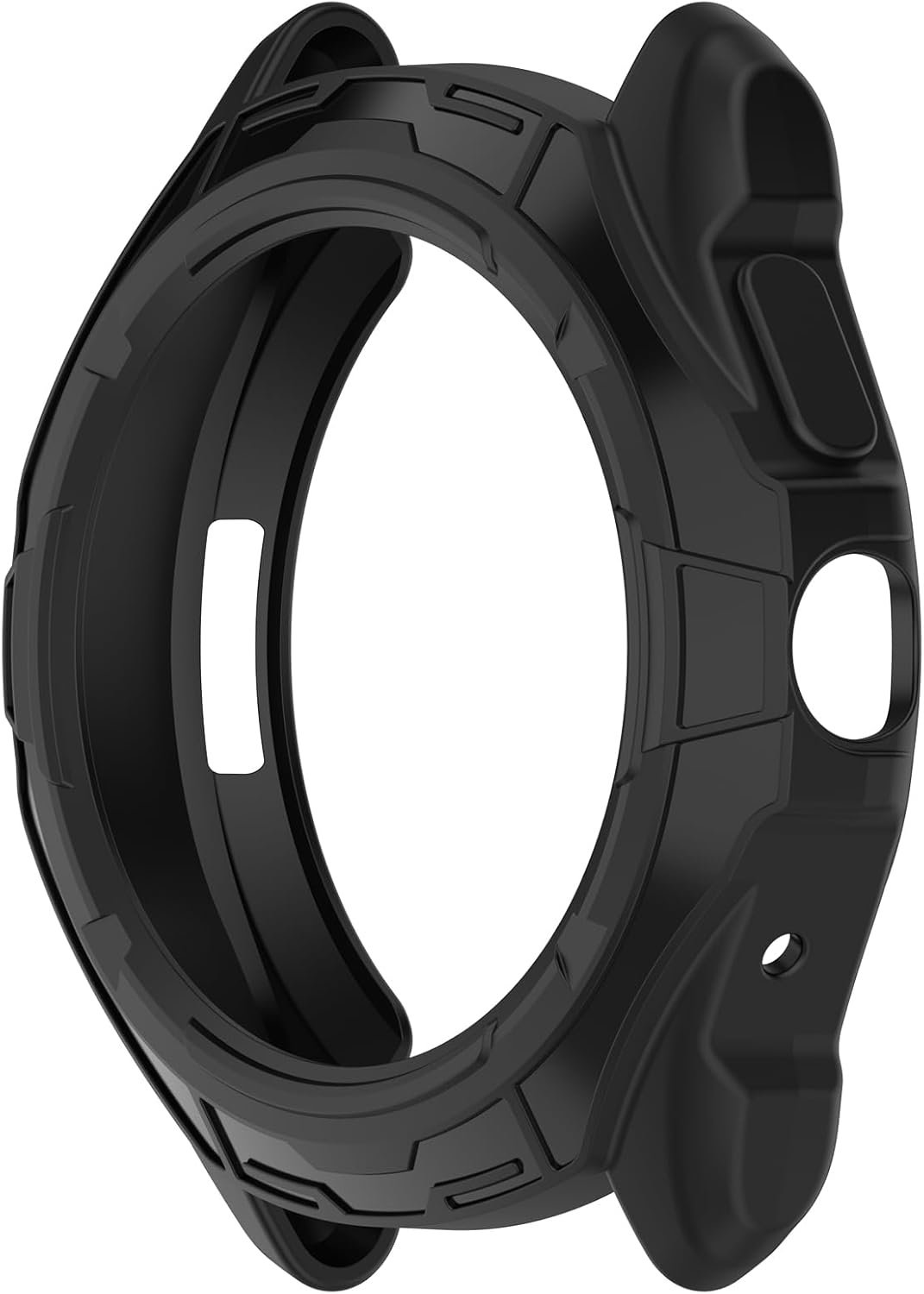 Fit for Ticwatch Pro 5 Case Cover, Scratch-Resistant Soft TPU Clear Protective Bumper Frame for Ticwatch Pro 5