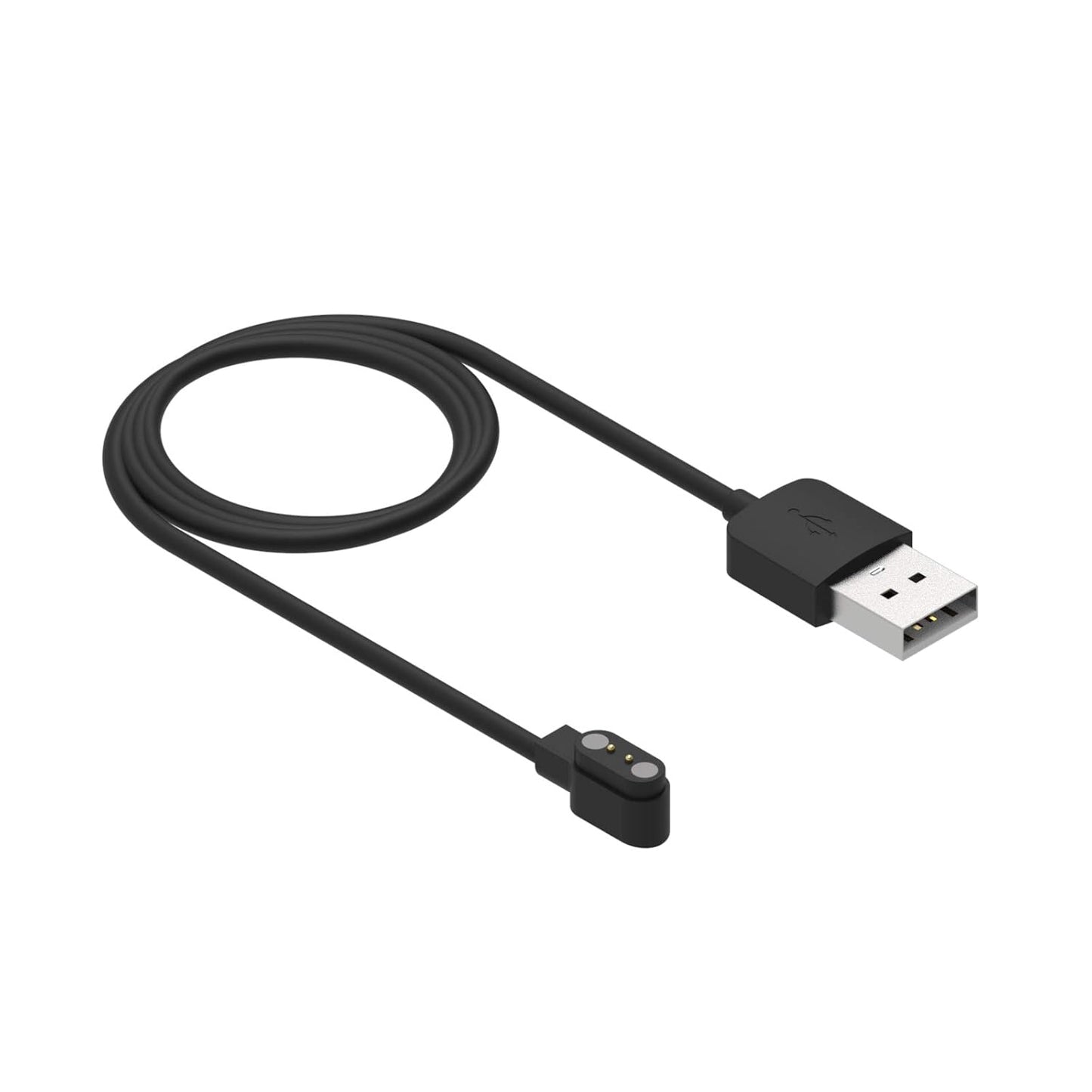 E ECSEM Magnetic Charger Cable for DXPICR Y20GT SmartWatch, 3.3FT Replacement High Speed USB Charging Cable, Black
