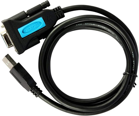 USB 2.0 to RS232 DB9 Serial Cable Female Converter Adapter with Prolific PL2303 Chipset for Win10 8.1 8 7 Vista XP 2000 Andorid Linux Mac OS X 10.6 and Above (3ft/Female)
