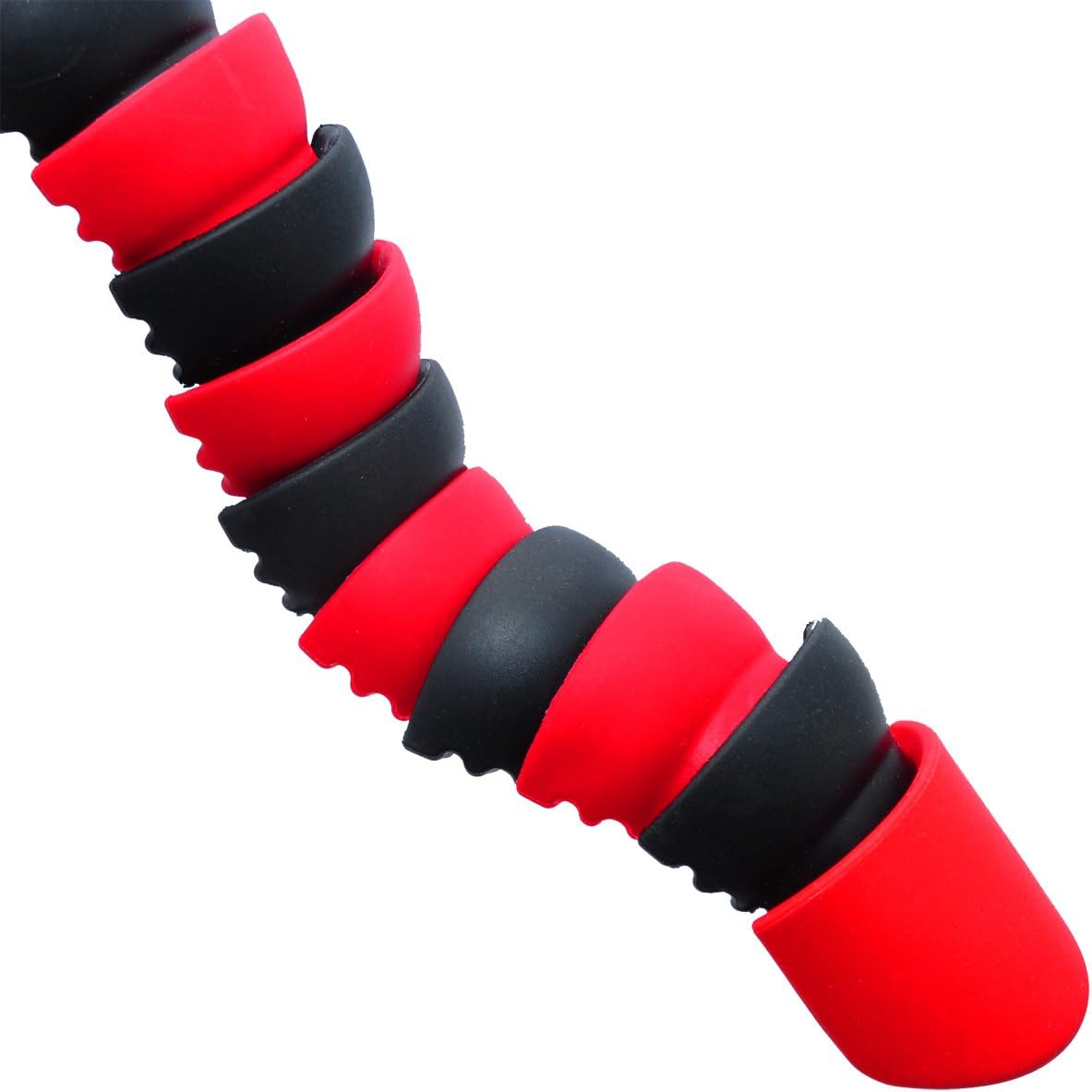 Xit XT12FLXTR 12-Inch Flexible Tripod, Quick Release Plate, Bubble Level, Wrapable Legs (Red/Black)