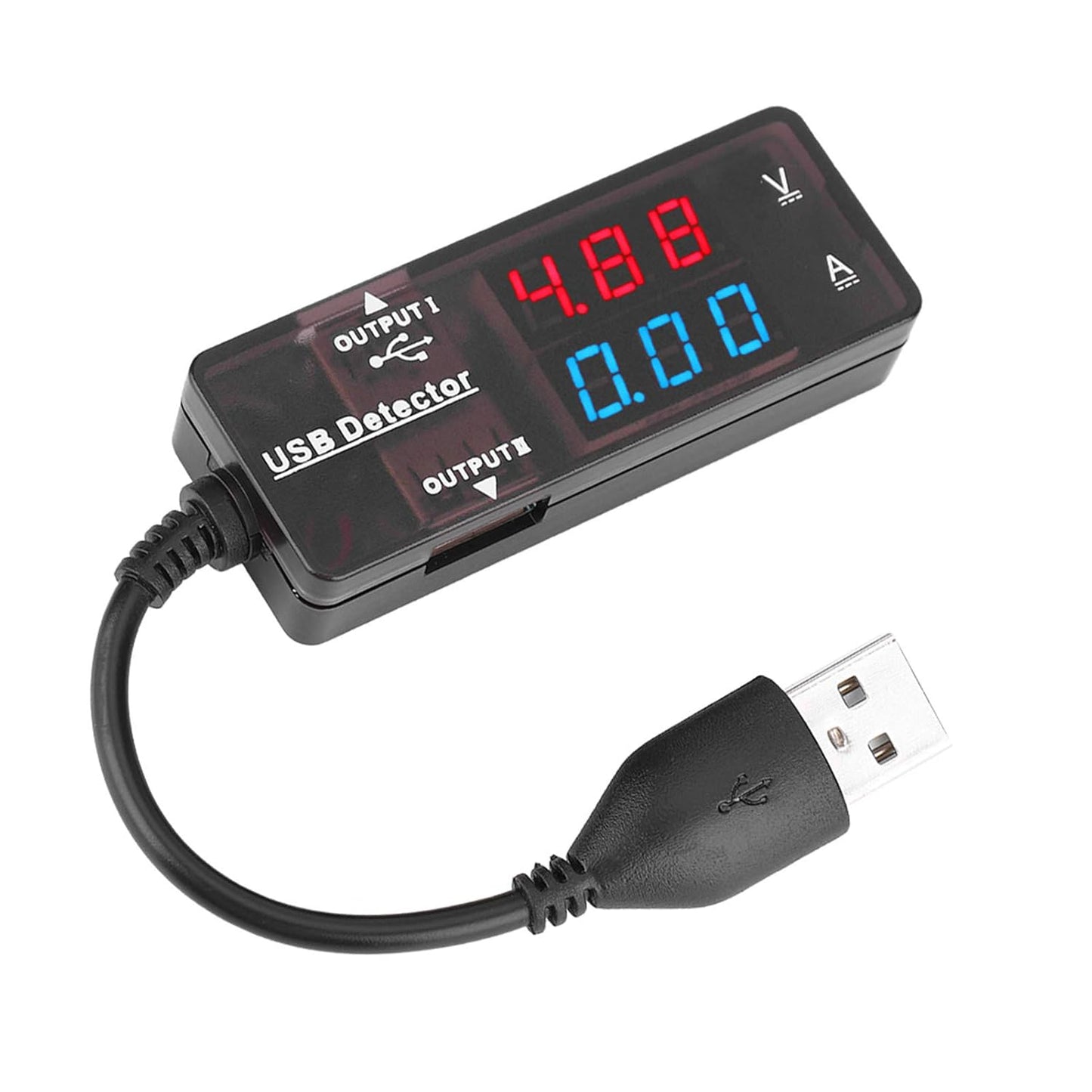 YB26VA USB Multimeter Voltage Current Meter Dual Display 80-106KPa Battery Tester