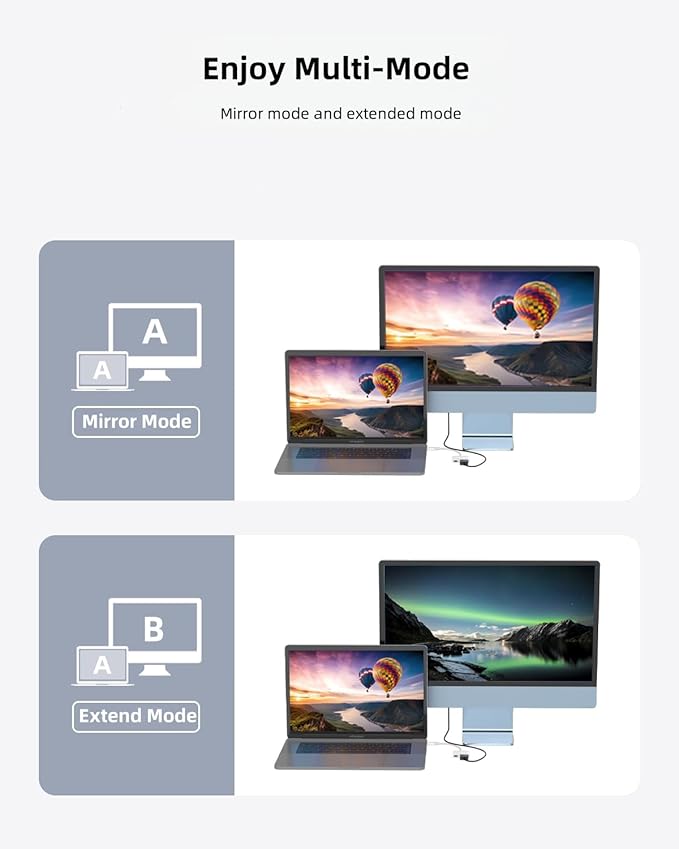 USB C to DisplayPort Adapter with USB Video Cable, 4K@60Hz Uni-Directional USB C Female to DP Male Adapter, Thunderbolt 4/3 to DP Converter Compatible with i-/Phone 17, Galaxy, MacBok Pro- 2 Pack