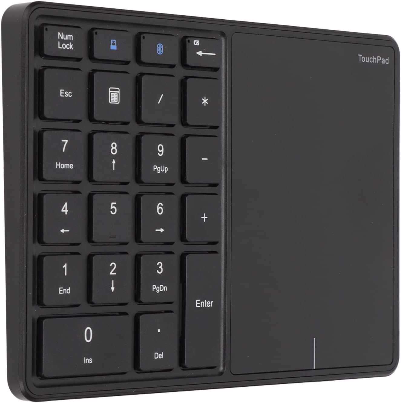Yosoo Numeric Keypad Touchpad 2 in 1 Wireless Slim Number Pad, 22 Keys Bluetooth 4.2, Portable Financial Accounting