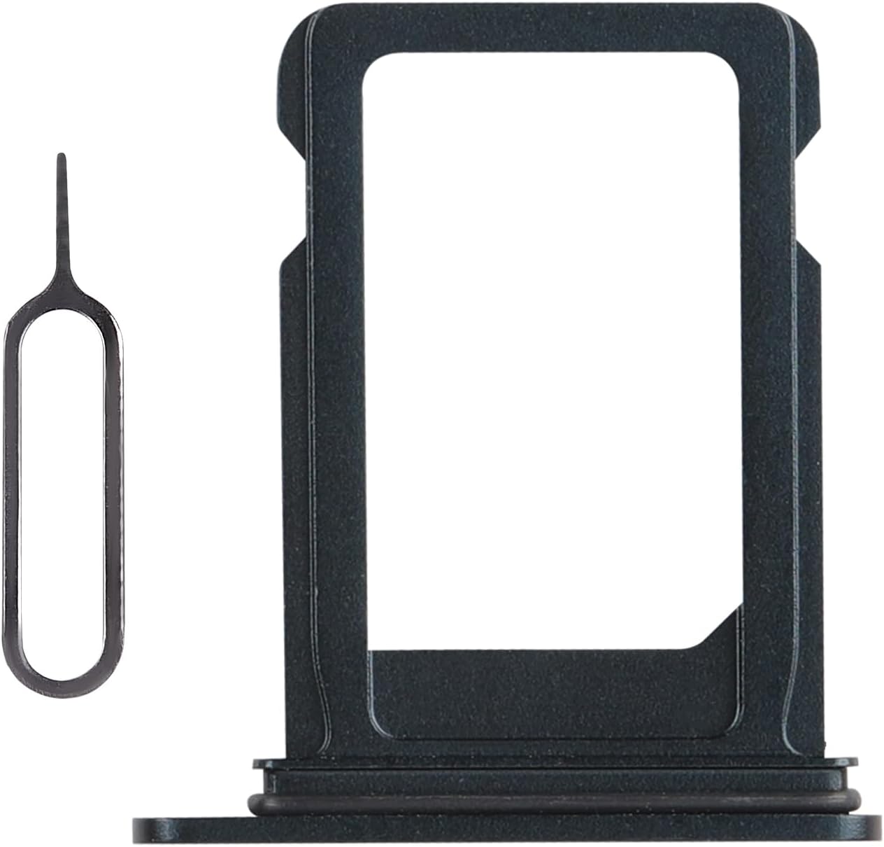 iPhone 13 Black SIM Card Slot Replacement Single SIM Version Card Tray Holder Adapter with Repair Tool Kit A2631 A2633