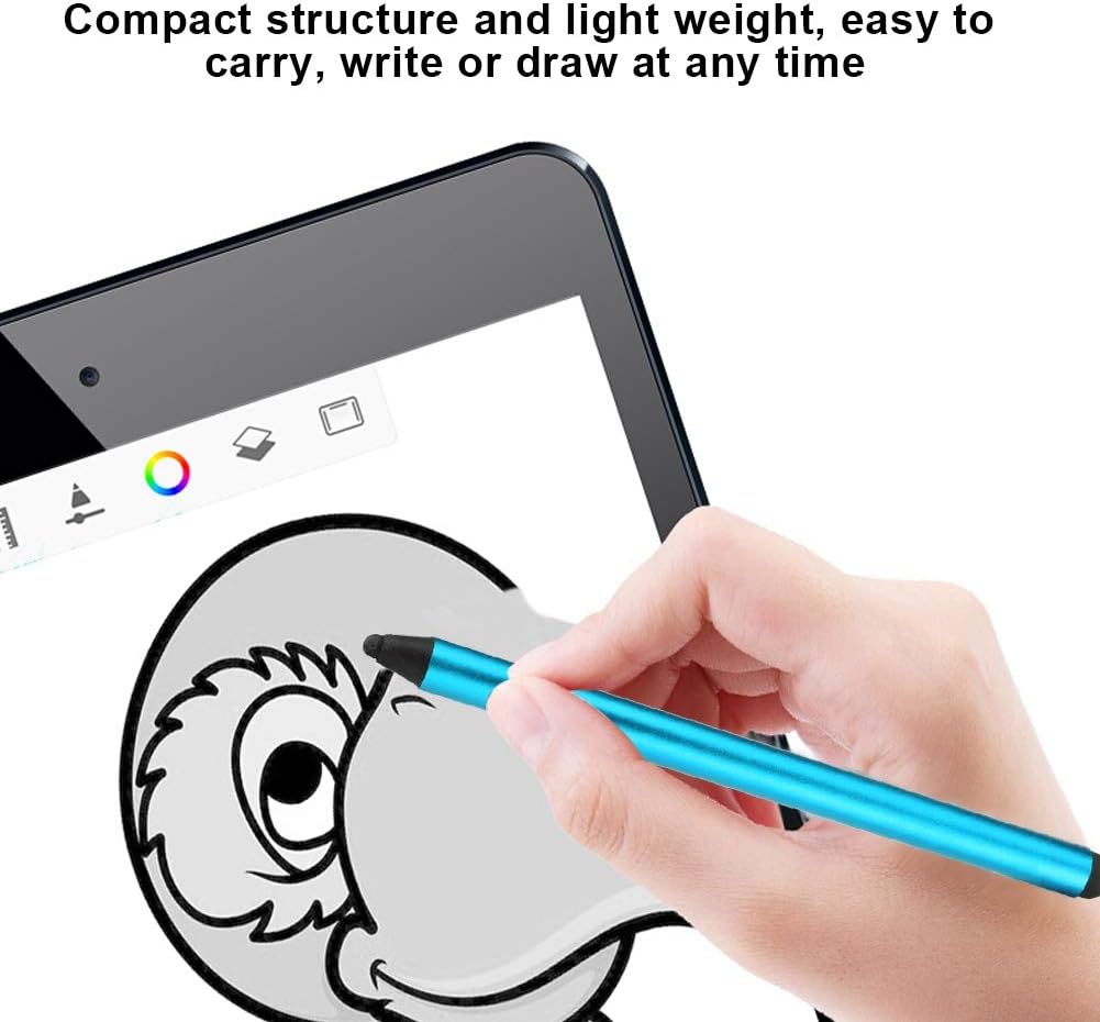 Dual-Purpose Capacitive Universal Pen - Compatible with All Mobile Phone Tablets, Suitable for Capacitive Devices.