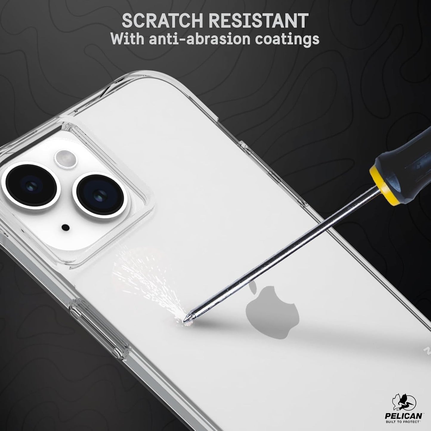 Pelican Ranger Series Case for iPhone 15 Plus 6.7", Wireless Charging Compatible, Anti-Yellow, 12ft Drop Protection