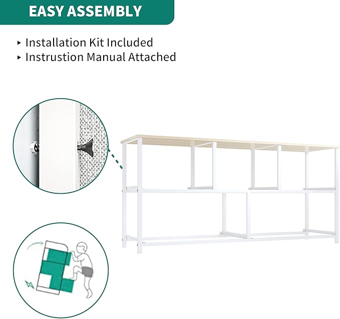 YITAHOME 5 Drawer Dresser - Fabric Storage Tower, Organizer Unit for Bedroom, Living Room, Hallway, Closets - Sturdy Steel Frame, Wooden Top & Easy Pull Fabric Bins