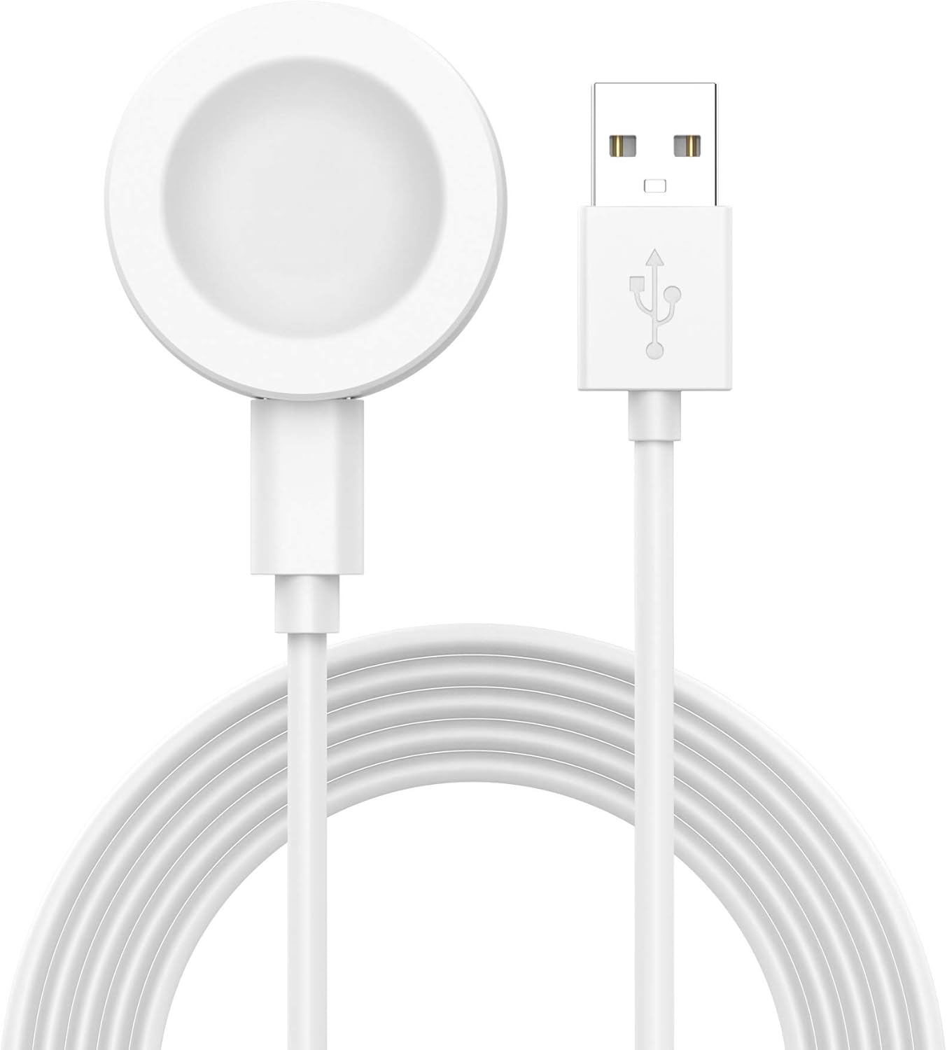 ECSEM Replacement Charger for Huawei Watch GT 2 Pro/Watch D, 100cm USB Charging Stand Cable Dock Station (White)