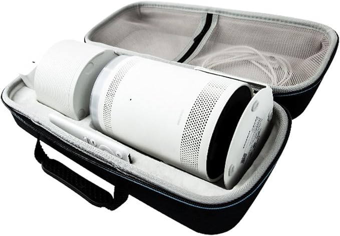 EVA Hard Case for Samsung The Freestyle Projector & Battery Base,The Freestyle Projector All Accessories Carrying Travel Storage Bag