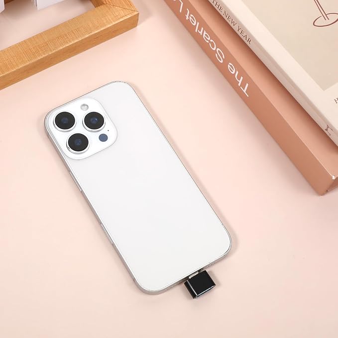 5PCS USB C to USB A Adapter &2 OTG Adapters,USB C Female to USB A Female Coupler Convert 10Gbps Usb3.1 to C Adapter Connector Bi-Directional High Speed USB Extension Connector Support Charge Data Sync