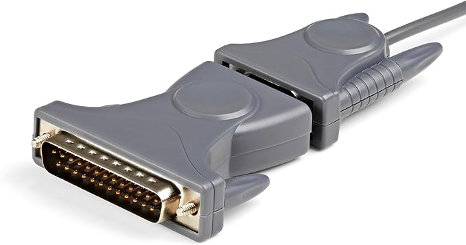 Usb To Serial Adapter Cable 3ft Usb M To Db9/Db25 Rs232 M