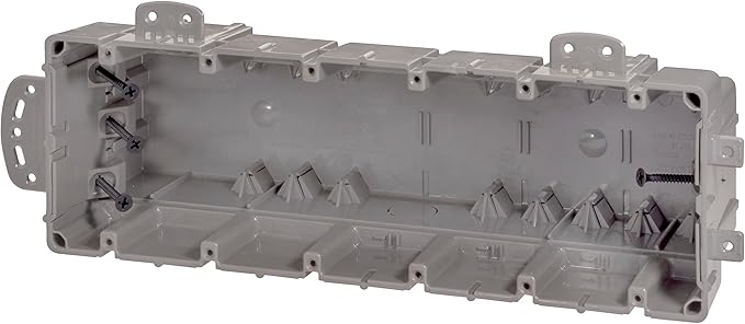 Southwire MSB1G One Gang Device Box with Depth Adjustable, Heavy Duty 42lb